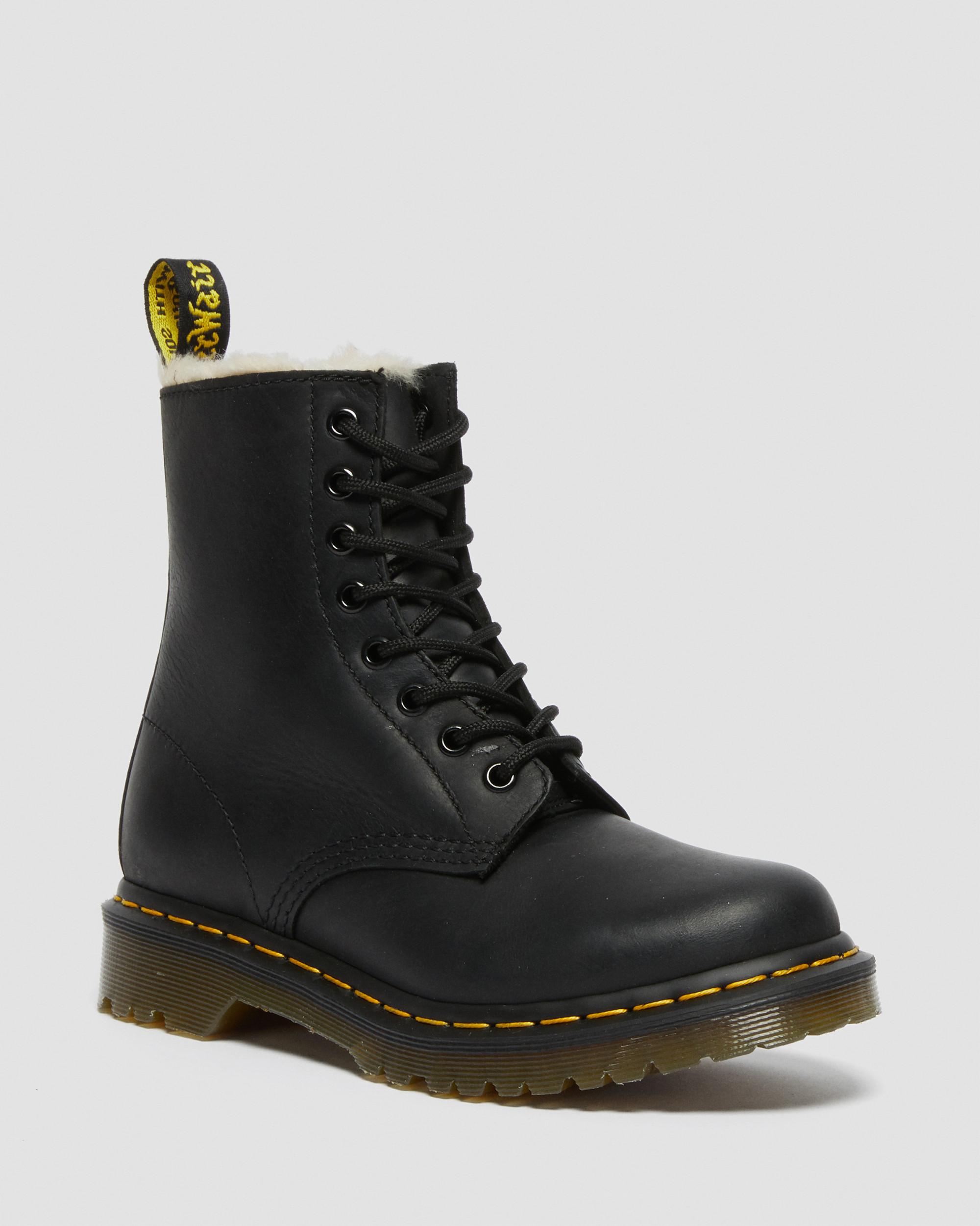 BOOTS 1460 SERENA EN CUIR DOUBLÉES DE FOURRURE SYNTHÉTIQUE | Dr. Martens