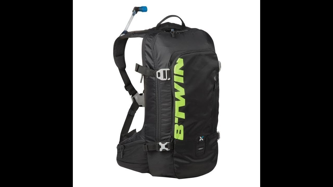 MOCHILA HIDRATACION BTWIN 920 -LA MEJOR MOCHILA POR MENOS DE 50€ - YouTube