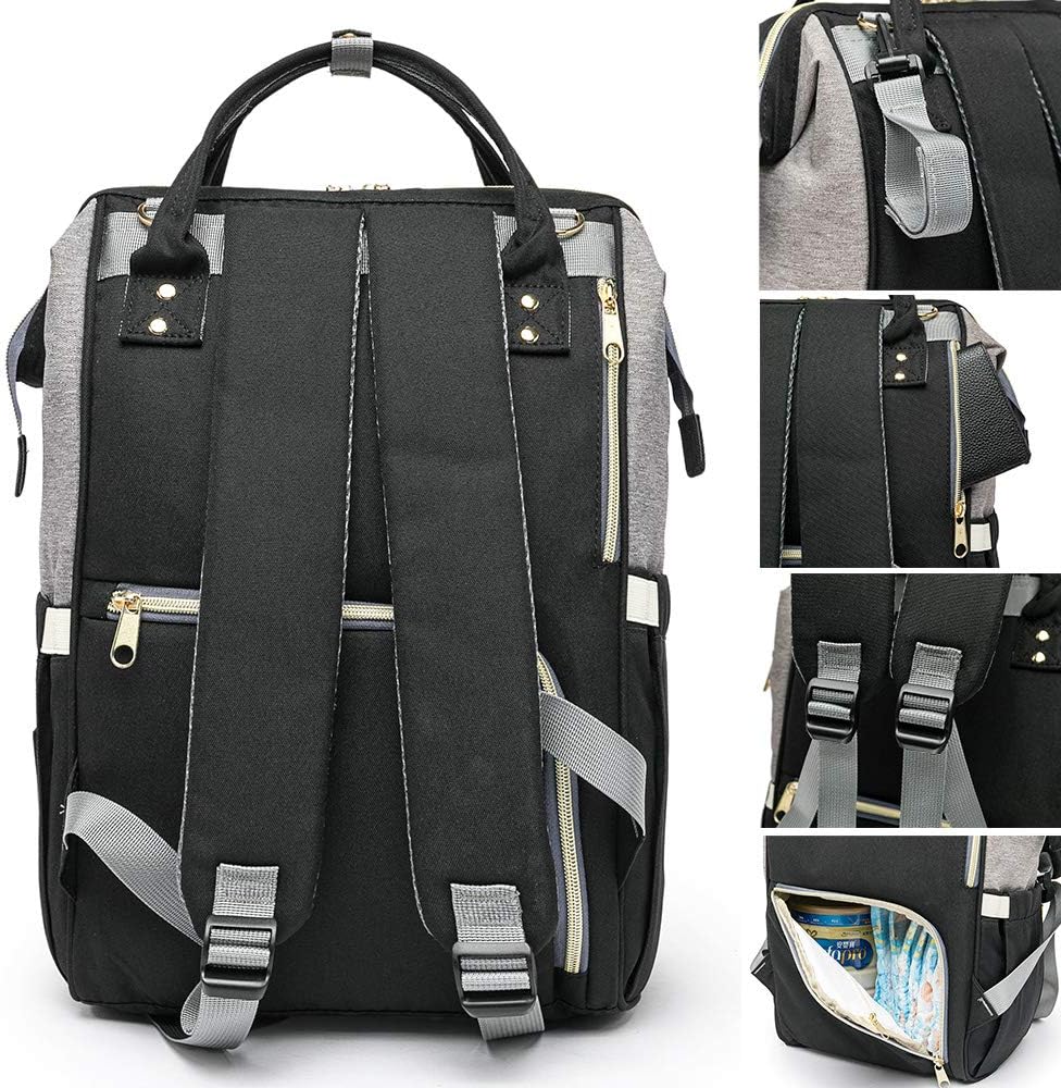 Bolsa Mochila Maternidade Madami Original MultiFuncional com Ganchos para  carrinho e Trocador : Amazon.com.br: Moda