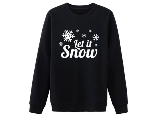 MydaGreat - Let it snow Christmas sweater. Let it snow shirts. Cute Christmas sweater. Ugly 