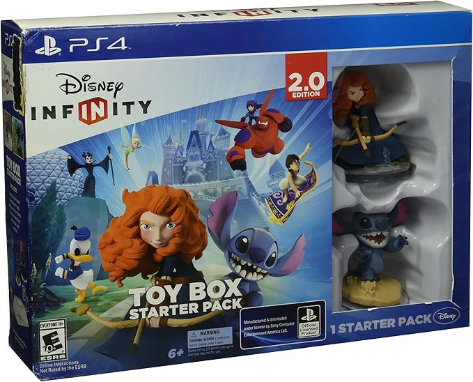 Amazon.co.jp: Disney INFINITY: Toy Box Starter Pack (2.0 Edition) - PlayStation  4 [並行輸入品] : おもちゃ
